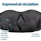 InvoSpa Shiatsu Massager with Heat - Deep Tissue Kneading Pillow for Neck, Shoulders, and Back - Electric Full Body Massage