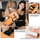 Car Armrest Cushion,5-in-1 Center Console Cover with 2 Storage Bags Cup Holder, Tissue Box Slot, Phone Slot for Sedans, Car Accessories Interior Organizers (Black)