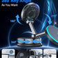 15W MagSafe Car Mount Charger, Magnetic Wireless Car Charger with Vacuum Suction Cup & Nano Adhesive Base, 360° Rotatable Strong Hold Car Phone Mount for iPhone 17 16 15 14 13 12 Series, Samsung S26
