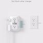 Addtam Surge Protector Outlet Extender, 6-Outlet Splitter with 4 USB Wall Charger(2 USB-C Ports), Multi Plug Wall Outlet 1800J Power Strip for Home Office Dorm Room Essentials