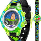 Disney Pixar Toy Story 4 Buzz Lightyear Kids Flashing LCD Watch with Colorful Light-Up Dial, Durable Case, Space-Themed Strap – Perfect for Ages 4+ Boys and Girls – Fits Wrists 5.5" to 8"