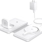 Magnetic Wireless Charger for iPhone: 3 in 1 Travel Charging Station for Apple Devices for iPhone 17 Air 16 15 14 13 12 Pro Max Plus - Foldable Charging Pad for Apple Watch Series & Airpods 4 3 2 Pro