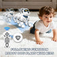 Robot Dog Toy for Kids 3-12: Remote Control Interactive Robot Puppy with Touch & Follow, Programmable Tricks, Dancing & Walking, Birthday Gift for Smart Boys & Girls