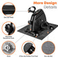 Mini Exercise Bike, AGM Under Desk Bike Pedal Exerciser Foot Cycle Arm & Leg Pedal Exerciser with LCD Screen Displays