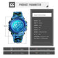 cofuo Kids Digital Watch for Boys Girls, Boys Watches Ages 3-17,Sport Outdoor Watch for Kid, 50M Waterproof Analog Multifunctional Chronograph LED Alarm Stopwatch Silicone Band, Kids Gift