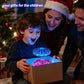 Flying Orb Ball, Safe Indoor Mini Drone Toy for Kids, Hand Controlled UFO Spinner for Active Play & Sensory Fun, Gift for Boys Girls 6-12+（Pink）