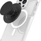 PopSockets Phone Grip for MagSafe, Magnetic Holder, Phone Stand, Black - Black