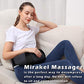 Mirakel Neck & Back Massager with Heat – Shiatsu Electric Kneading Massager, Ergonomic Design, Full-Body Comfort and Relaxation, Perfect Christmas Gift for Women, Men, Mom, Dad