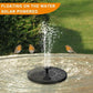 Joyday Solar Fountain, Bird Bath Fountain Pump with 8 Nozzles, Floating Solar Powered Water, Outdoor Freestanding DIY Submersible for Pond Pool Patio Garden Fish Tank, Aquarium Decor