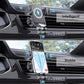 Wireless Car Charger, MOKPR 15W Fast Charging Auto-Clamping Car Charger Phone Mount Air Vent Cell Phone Holder Compatible iPhone 16/15/14/13/13 Pro/12 pro/12/11, Samsung Galaxy S23/S22/S21/S20, etc