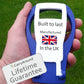 CarryAround Fold Away Cup Carrier/Caddy [Made in UK] (Blue) Take-Out Coffee Soft Drink Pint Beer Beverage Holder, Sturdy Reusable Pocket Size, Festival Sports Gigs - Easy & Safe 2,3,4 Cups