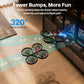 SYMA X100 Drone for Kids 8-12, Automatic Obstacle Avoidance, Up to 20 Mins Flight Time(2 Batteries), One-Key 360°Flips and Altitude Hold, Full-Guard Safe Indoor Drone Gift for Boys & Girls