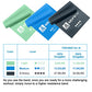 A AZURELIFE Resistance Bands,Professional Long Non-Latex Elastic Stretch Bands,Exercise Bands for Physical Therapy, Yoga, Pilates, Rehab, at-Home or The Gym Workouts, Strength Training