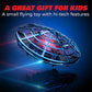 Force1 Scoot Hand Operated Drone for Kids or Adults - Hands Free Motion Sensor Mini Drones, Easy LED Indoor Rechargeable UFO Toy Flying Orb Ball Drone Toys for Boys and Girls (Blue)
