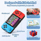 Handheld Games for Kids with 3.5" IPS Large Screen Built-in 216 Retro Video Games Portable Gaming Player with Rechargeable Battery Mini Arcade Electronic Toy Gifts for Boys Girls (Blue+Red)