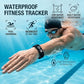 Vibrating Alarm Wristband Clock for Heavy Sleepers Wake Band Wrist Watch Silent Vibration Bracelet Loud Adults Strike Deaf People Despertar with that Won't Partner Extremely Deep (Black)