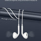 Antool Wired Earbuds,【Ultra Clear Calls & no Noise】 Headphones Earbuds Wired 3.5mm, in-Ear Earphones with Mic, Compatible with iPhone/iPad/Android/Laptop/PC 【2 Pack】