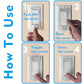 2 Light Switch Guard Cover, Baby Proof Wall Switch Cover Guard for Rocker Light Switch Protects Your Lights or Circuits from Being Accidentally Turned On or Off