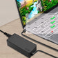 USB C 65W Laptop Charger Compatible with Lenovo Thinkpad X1 X13 T14 T15 T480s T580s ADLX65YDC2A ADLX65YLC2D Yoga 7i 9i C930 C940 Chromebook C330 S330 100e 300e 65W Laptop Power Supply Adapter Cord