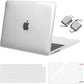 MOSISO Compatible with MacBook Air 13 inch Case 2026 2025 2024 2023 2022 M4 A3240 M3 A3113 M2 A2681,Plastic Hard Shell&Keyboard Cover&ScreenFilm&Type C for MacBook Air 13.6 inch Case, Crystal Clear