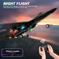 New Upgrade SU27 RC Airplane, Remote Control Fighter Toys, 2.4GHz 6-axis Gyro Stabilizer RTF Glider Aircraft Plane with 2 Batteries Easy to Fly Outdoor Toy for Adults Kids Beginners Boys