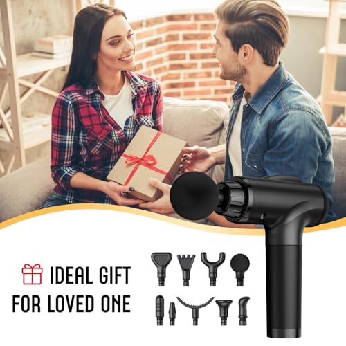 Massage Gun Deep Tissue, Handheld Electric Muscle Massager, High Intensity Percussion Massage Device for Pain Relief with 9 Attachments,Pallet of Product