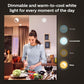 Philips Hue A19 LED Smart Light Bulb - White and Color Ambiance - 60W Indoor Light Bulb - Control with Hue App - Works with Alexa, Google Assistant and Apple Homekit - 3 Pack