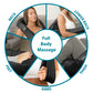 InvoSpa Shiatsu Massager with Heat - Deep Tissue Kneading Pillow for Neck, Shoulders, and Back - Electric Full Body Massage