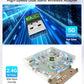 USB WiFi 6 Adapter for PC Desktop & Laptop, 900Mbps Dual Band 2.4/5GHz with Bluetooth 5.3, Nano Size Plug & Play, Windows 11/10 Driver-Free, Reconnect 7 Devices Simultaneously
