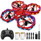 Spider Mini Drone for Kids, RC drone with LED Lights, Indoor & Outdoor Flying Toy for 8-12 Years Old Boys, 3 Speeds Mode, 360° Flips, Auto Hovering, Headless Mode, Easter Birthday Gifts for kids