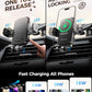 Wireless Car Charger with Phone Holder Mount, 15W Fast Charging Auto Clamping Phone Holders for You Car Windshield Dashboard Air Vent Accessories for iPhone, Samsung Galaxy, Google, etc