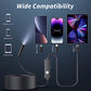 Endoscope Camera with Light, 1920P HD Borescope Tools with 8 Adjustable LED Lights, Endoscope with Semi-Rigid Snake Camera, Inspection Borescope for iOS and Android - 16.4ft Single Lens