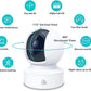 Kasa Indoor Pan/Tilt Smart Security Camera, 1080p HD Dog-Camera,2.4GHz with Night Vision,Motion Detection for Baby and Pet Monitor, Cloud & SD Card Storage, Works with Alexa& Google Home (EC70), White