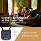 1Mii B06TX Bluetooth 5.3 Transmitter for TV to Wireless Headphone/Speaker, Bluetooth Adapter for TV w/Volume Control, AUX/RCA/Optical/Coaxial Audio Inputs, Plug n Play, aptX Low Latency & HD
