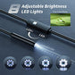 Endoscope Camera with Light, 1920P HD Borescope Tools with 8 Adjustable LED Lights, Endoscope with Semi-Rigid Snake Camera, Inspection Borescope for iOS and Android - 16.4ft Single Lens
