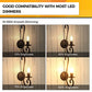 Hizashi 90+CRI Candelabra LED Light Bulbs 60 Watt, 2700K Warm White, E12 LED Bulb Dimmable, B11 Chandelier Light Bulbs, 6W, 550LM, Candle Light Bulbs, UL Listed, 12 Pack
