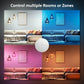 Philips Hue Wall Tap Dial Light Switch, Portable, White - 1 Pack - Requires Lights and Bridge - Smart Home - Easy, No-Wire Installation