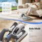 Under Desk Elliptical Machine, Electric Leg Exerciser for Seniors, Quiet & Portable Electric Seated Eclipse Exercise Training Machine with Remote, 12 Speeds & Mute Function, Manual & Auto Mode
