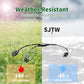 Elecan 3-Prong Y Splitter Power Extension Cord 1 FT, Straight Plug 1 to 2 Way Outlet Space Saver, Heavy Duty Weatherproof SJTW, 16AWG 13A, 5-15P Cable Extender for Indoor Outdoor-UL