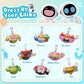 ENERGIZE LAB Eiliko Aquamarine - Your Tiny AI Charm Robot that Matches Every Daily Outfit, Fun Electronic Pendant Toys, for Couples and Best Friends.