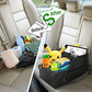 MULISOFT Car Seat Organizer- Backseat Car Organizer with 11 Storages Compartments and 2 Cup Holders, Organizers and Storage, Front Seat for Travel Kids,Black