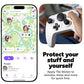 Life360 Tile Sticker - Small Bluetooth Tracker, Remote Finder and Item Locator for Bikes, Glasses and More. Both iOS and Android Compatible. Phone Finder. 1-Pack (Black)