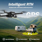 K600GPS Brushless Drones with EIS Camera for Adults Beginners Kids, Drone with 4.5'' Screen on Controller, FPV Drone with Auto Return Follow Me Mode, Drone with GPS for Adult Holiday Gifts, Under 249g