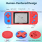 Handheld Games for Kids - 288 Retro Video Games, 3.0" LCD Screen Portable Gaming Player with Rechargeable Battery, Mini Travel Games Toy Gifts for Boys Girls (Red)