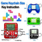 12 Pcs Video Game Party Favors for Kids, Mini Video Game Keychain as Return Gifts for Birthday Party, Classroom Prizes, Goodies Bags Stuffer