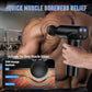 cotsoco Massage Gun Deep Tissue, Muscle Massage Gun with 9 Attachment Heads 20 Speeds & Silent Brushless Motor for Pain Relief, Handheld Percussion Back Massager Gun for Athletes (Black)