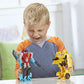 Transformers Toys Heroes and Villains Bumblebee and Starscream 2-Pack Action Figures - for Kids Ages 6 and Up, 7-inch ( Exclusive)