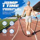 Jump Rope, Weighted Jump Rope for Fitness, Boxing Equipment Jump Ropes for Men Women, Battle Skipping Ropes for Exercise, Suitable for Boxing, Cardio, Training Muscle Speed Home Gym Workout Equipment