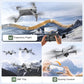 PRO Drone with Camera for Adults 4K,Brushless Motors Drone for Kids Beginners,40mins Flight Time with 2 Batteries,FPV Foldable RC Quadcopter,Toys Gifts for Teen Boys Girls, Beginner（Grey）