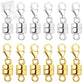 Magnetic Necklace Clasp with Lobster Clasp,14K Gold and Silver Magnetic Jewelry Clasps for Necklace Extender Bracelet Closures